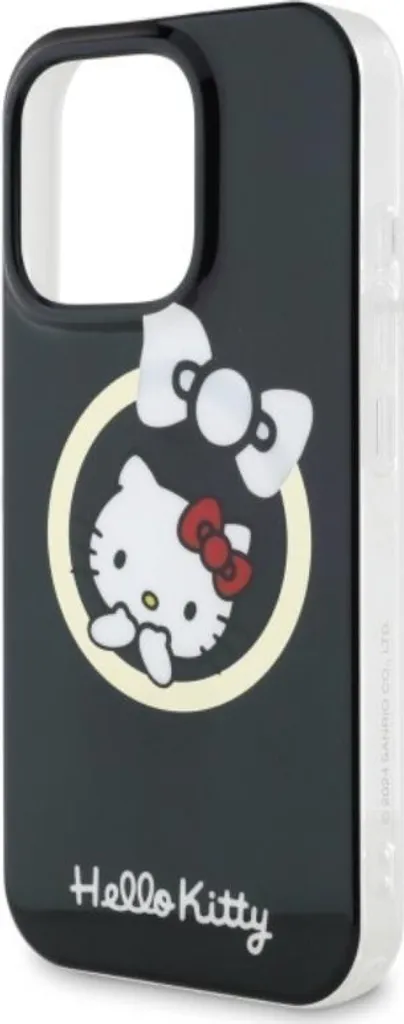 Coque Hello Kitty IML Fun Bow MagSafe iPhone 16 Pro Noire - 4