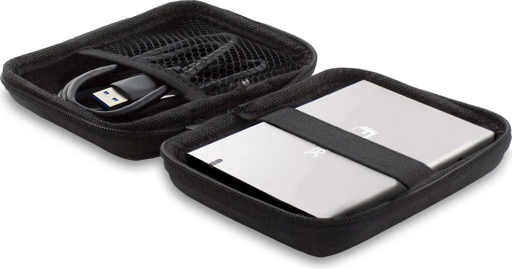 Fantec ALU-25B31 Box Esterno 2.5" USB 3.1 10Gbps Silver - Viaggia Sicuro - 6