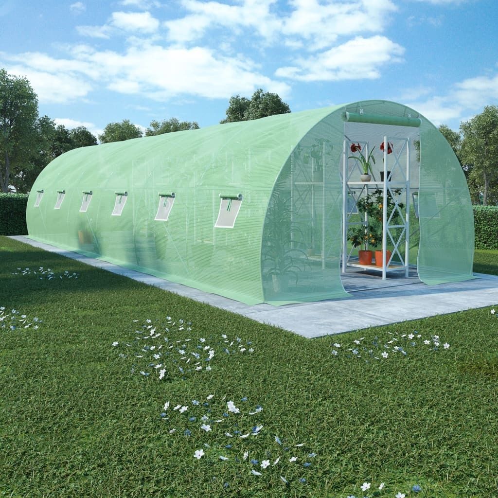 The Living Store Gewächshaus 27m² 900x300x200 cm