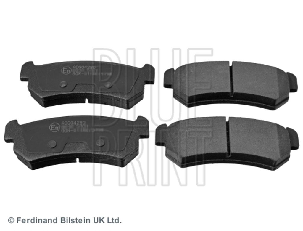 BLUE PRINT Bremsbeläge Satz Hinten für CHEVROLET LACETTI (J200) ADG04280