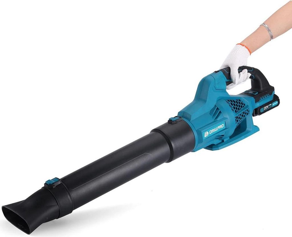 Akku-Gebläse - Bürstenlos - 6 Stufen - 8000–17000 U/min - 22–40 m/s - Kabellos - Leicht & Ergonomisch - Ohne Akku