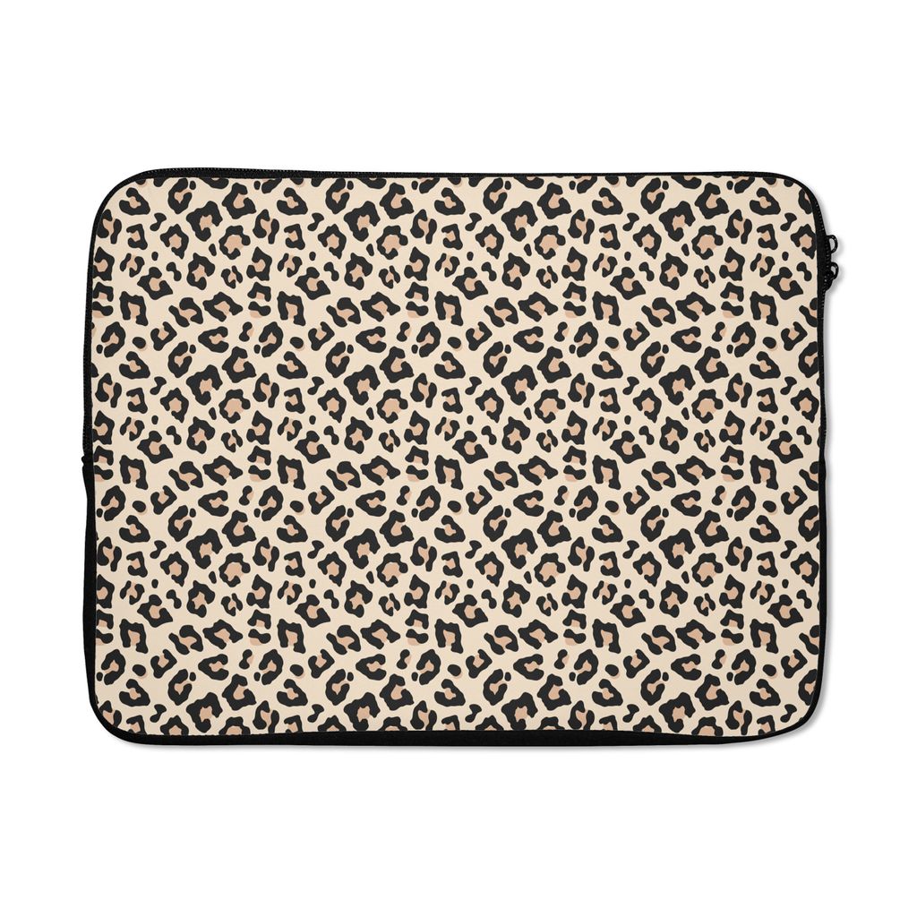 MuchoWow Laptop Hülle 17 Zoll Laptoptasche Tiger - Tiere - Design - Zipper - Schutzabdeckung