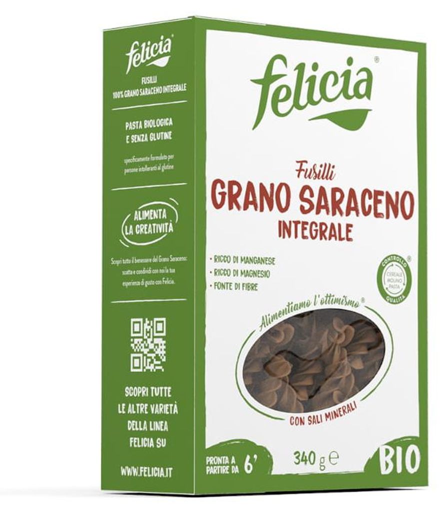 MAKARON GRYCZANY ŚWIDERKI BEZGLUTENO 340G FELICIA