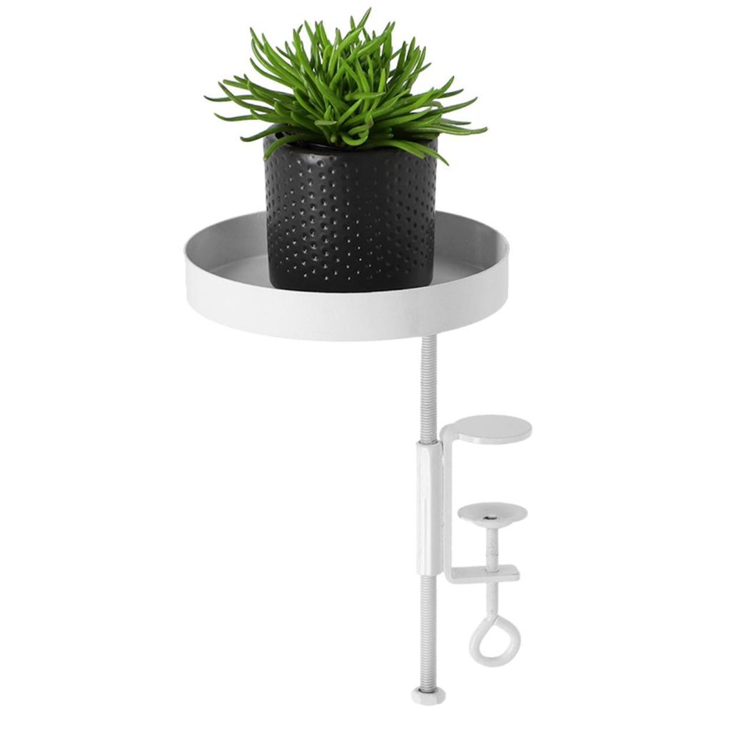 Portavaso Rotondo Sospeso Esschert Design - Dorato Diametro 24 Cm In Acciaio E PVC Per Piante - 4