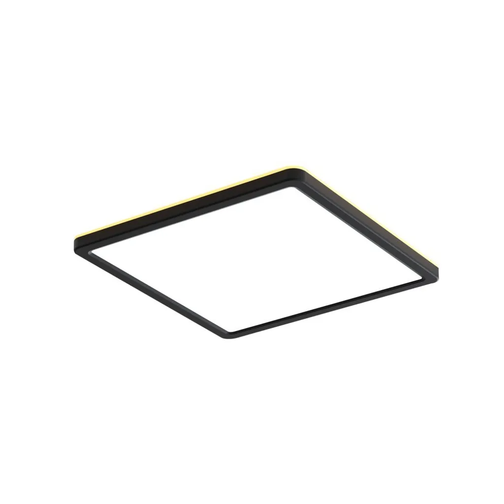 Plafoniera Italux ALERIA LED 22W: Luce Nera Moderna per il tuo Living