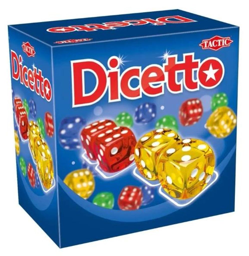 Tactic Dicetto, Kartenspiel, Glücksspiel, 7 Jahr(e), Produktbild 