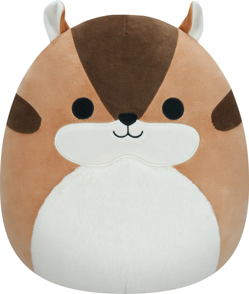 Squishmallow Melzie l'Écureuil Rayé 30cm : Fini le Stress des Petits