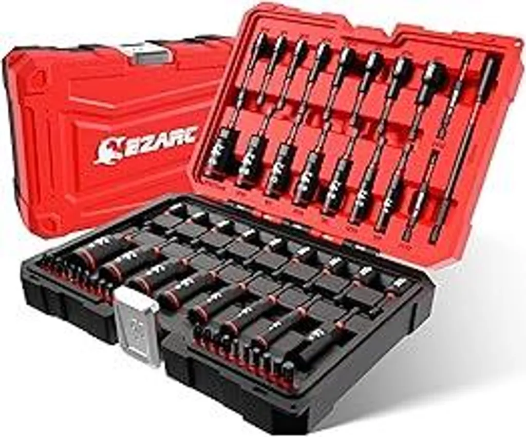 Kit Avvitatori Magnetici EZARC 55 Pezzi - Qualità Professionale S2/CRV