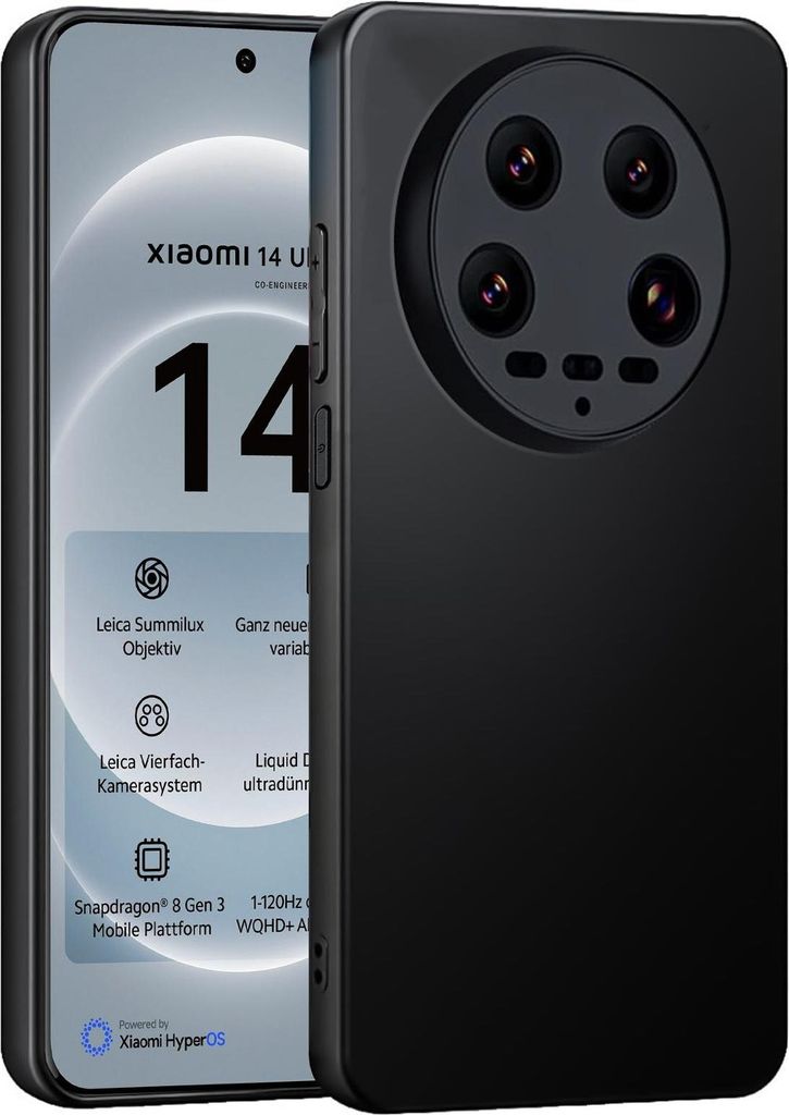 Custodia in silicone per Xiaomi 14 Ultra copertura Immagine del prodotto 