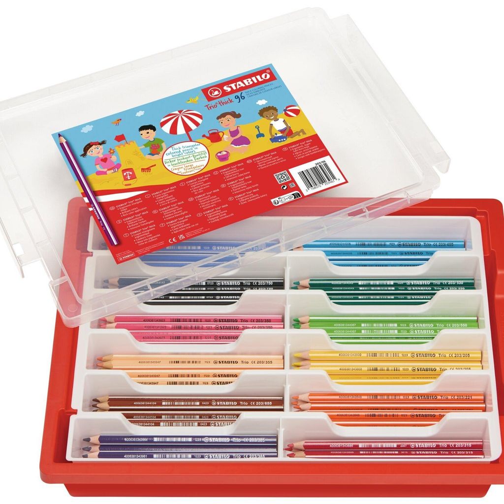 STABILO Dreikant-Buntstift -  Trio dick - 96er Box - 12 Produktbild 