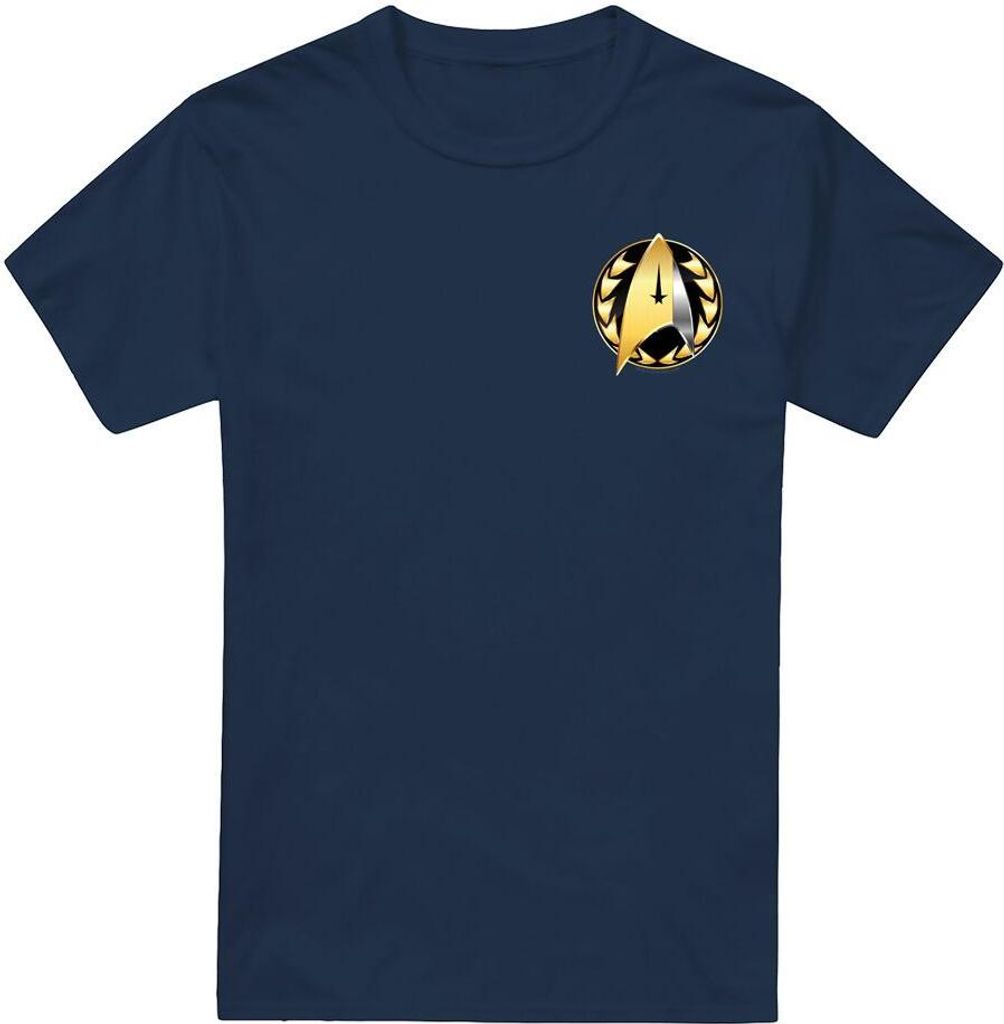 Star Trek: Discovery - "Admiral" T-Shirt für Herren TV5608 (4XL) (Marineblau)