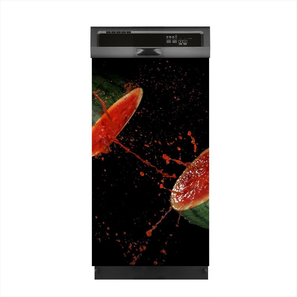 Aufkleber sticker 45x80 cm Dekorative folie Spülmaschine - Wassermelone Saft