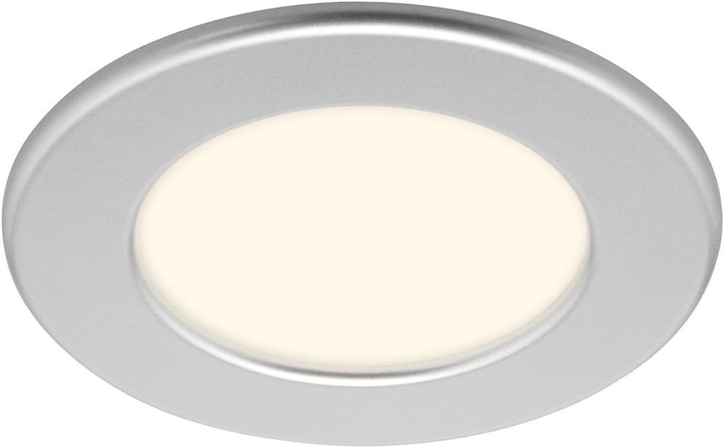 Einbauleuchte Briloner 6 Watt LED Chrom matt dimmbar Produktbild 