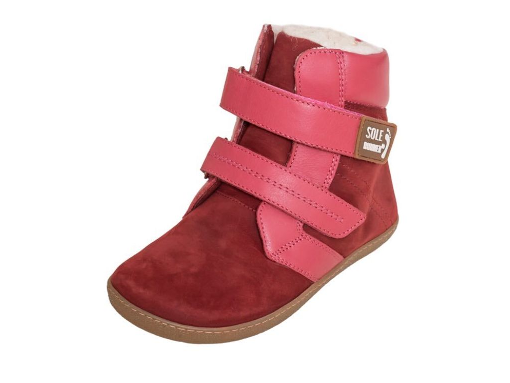 Kinder Winter Barfußschuh Titania 2 Bordo Bordo 26 Produktbild 3