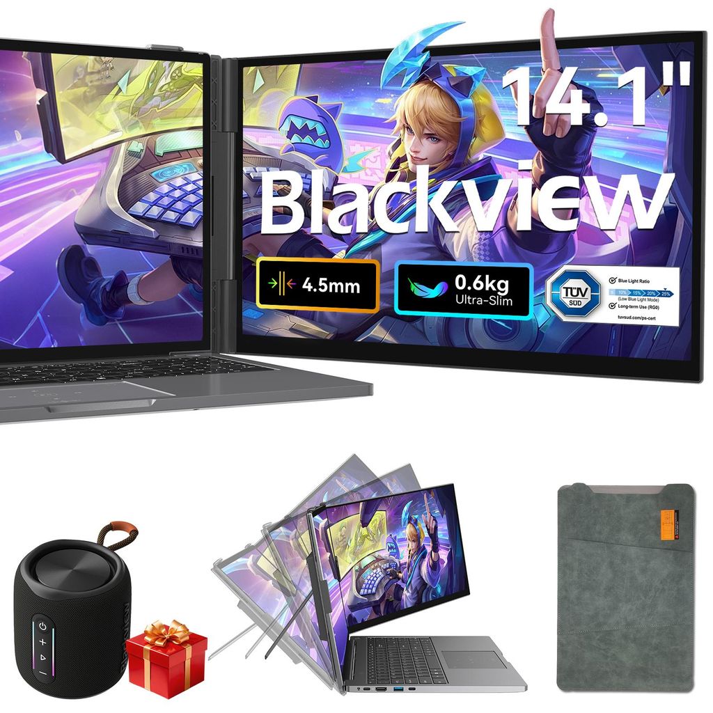 Blackview SCM6 +A2, 14" Tragbarer Monitor, 1920×1080 Produktbild 
