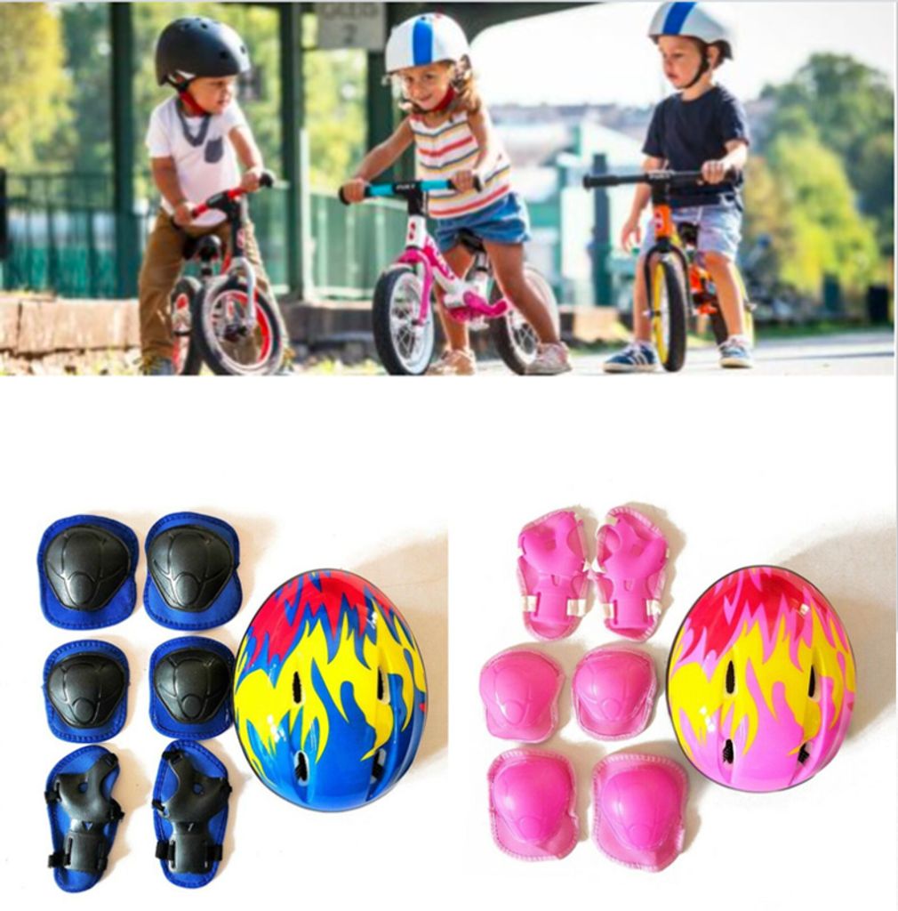 Knie-Ellbogenschützer Guards Schutzausrüstung für Kinder Kinder Roller Fahrrad