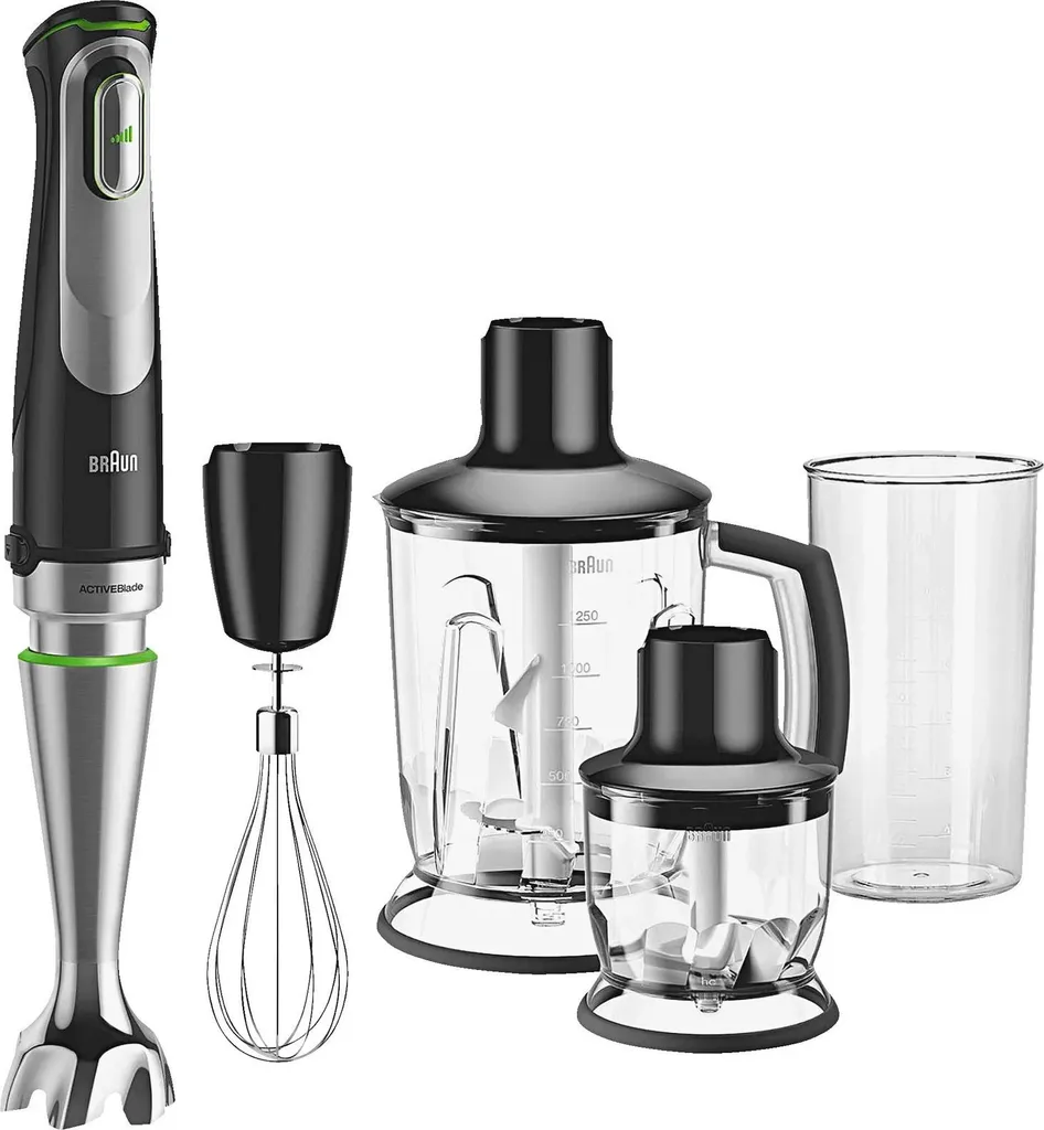 Braun MultiQuick 9 MQ9045X: Robot da Cucina 1000W Alte Prestazioni