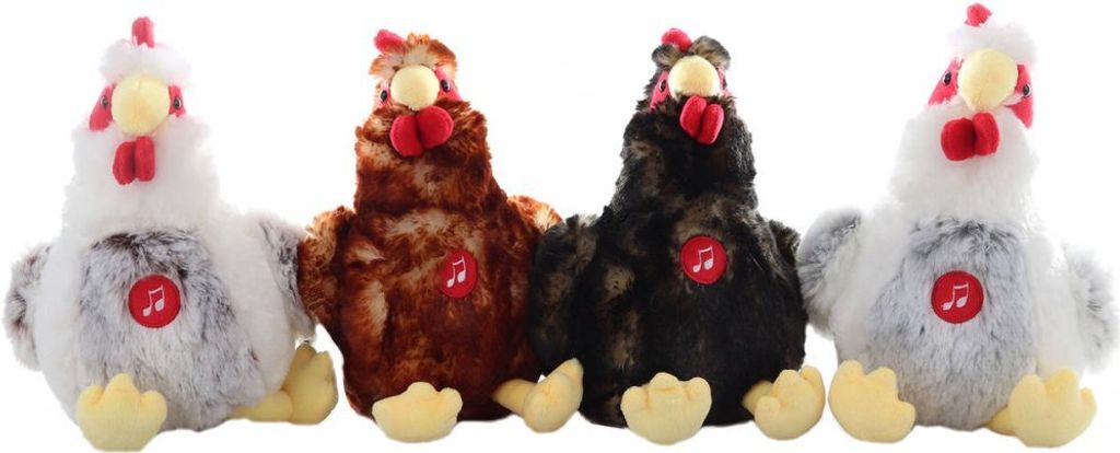 Son de poule/de coq en peluche 22 cm Image du produit 