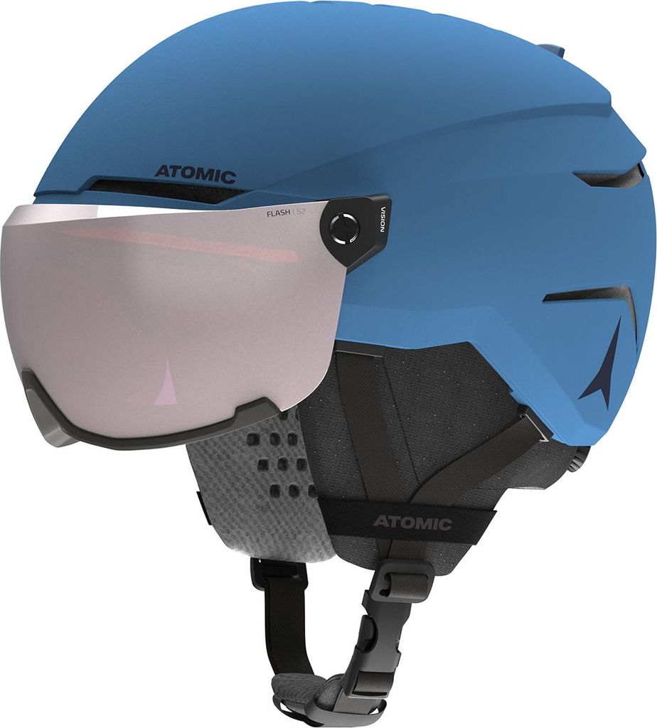 ATOMIC Savor Visor Kinder Skihelm blau 48-52 cm