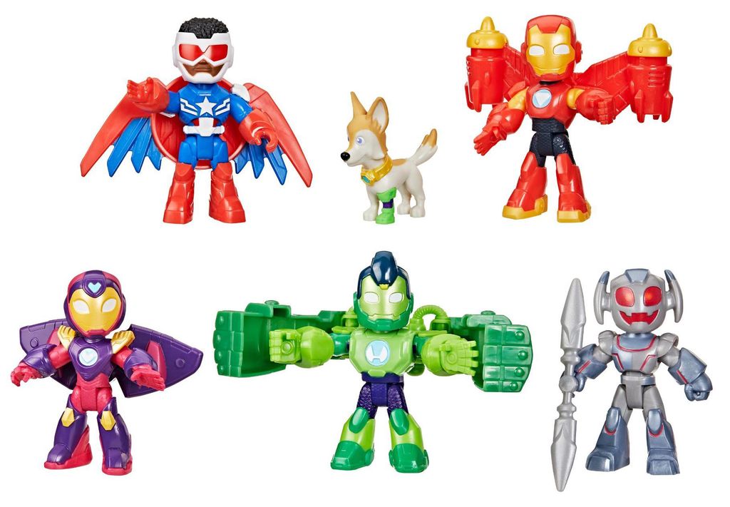 Hasbro Marvel Actionfiguren Iron Man & Friends - Armored Up Avengers Pack