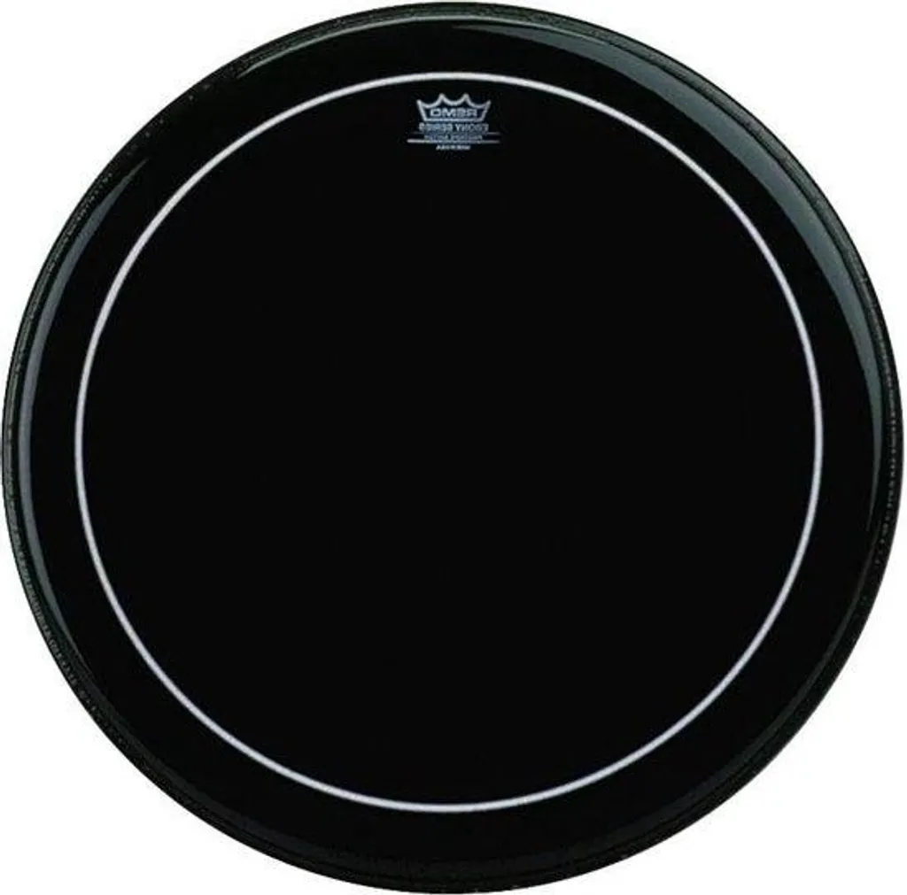 Tambour en ébène précieux de 20 pouces, percussion pro à peau noire