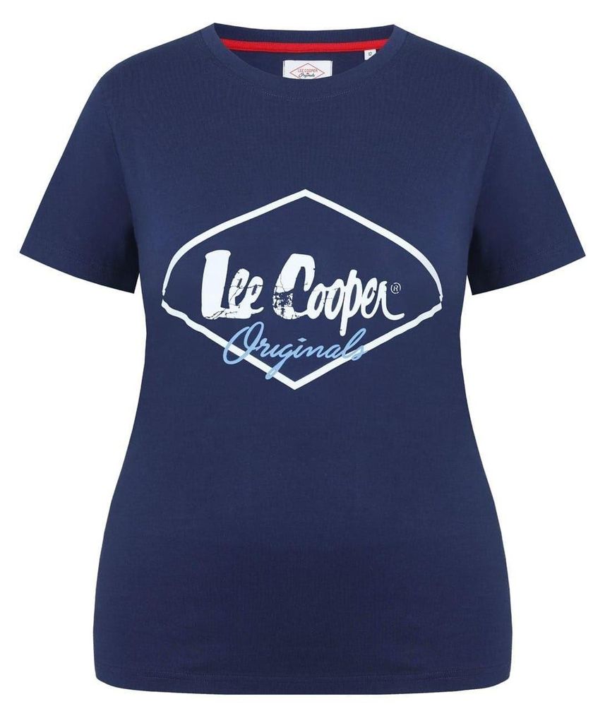 Lee Cooper - T-Shirt für Damen GT26712 (40 DE) (Marine)