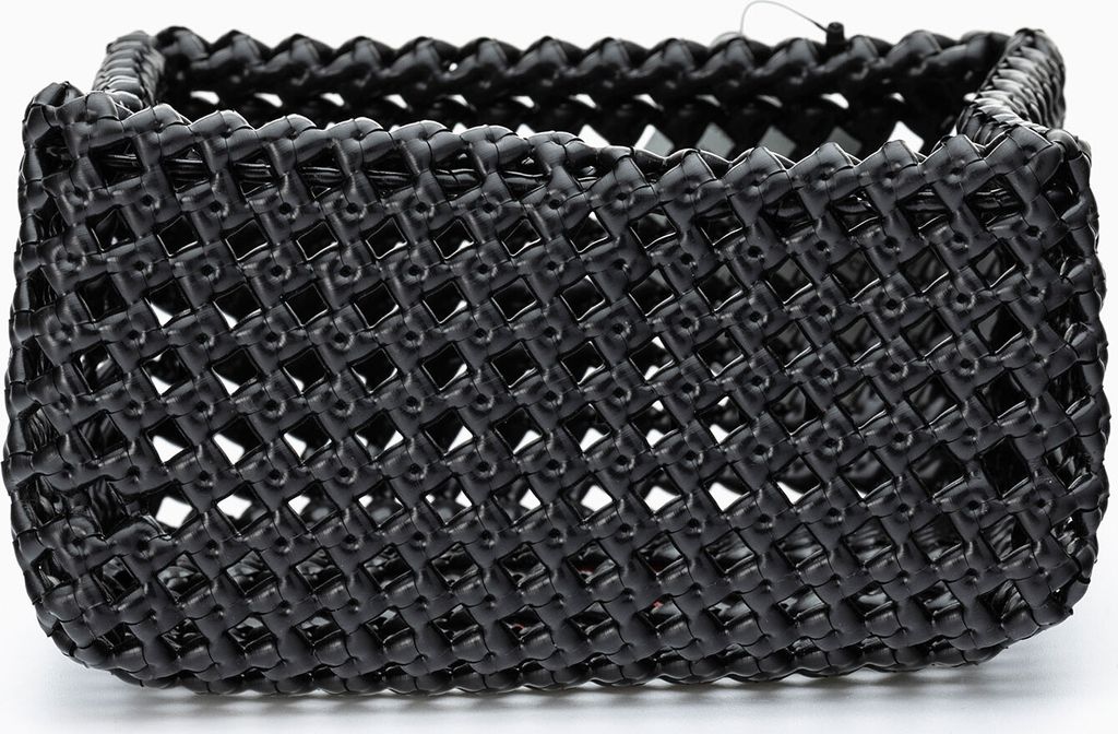 Flex Box Square Tray, schwarz, medium, 20x20x10cm