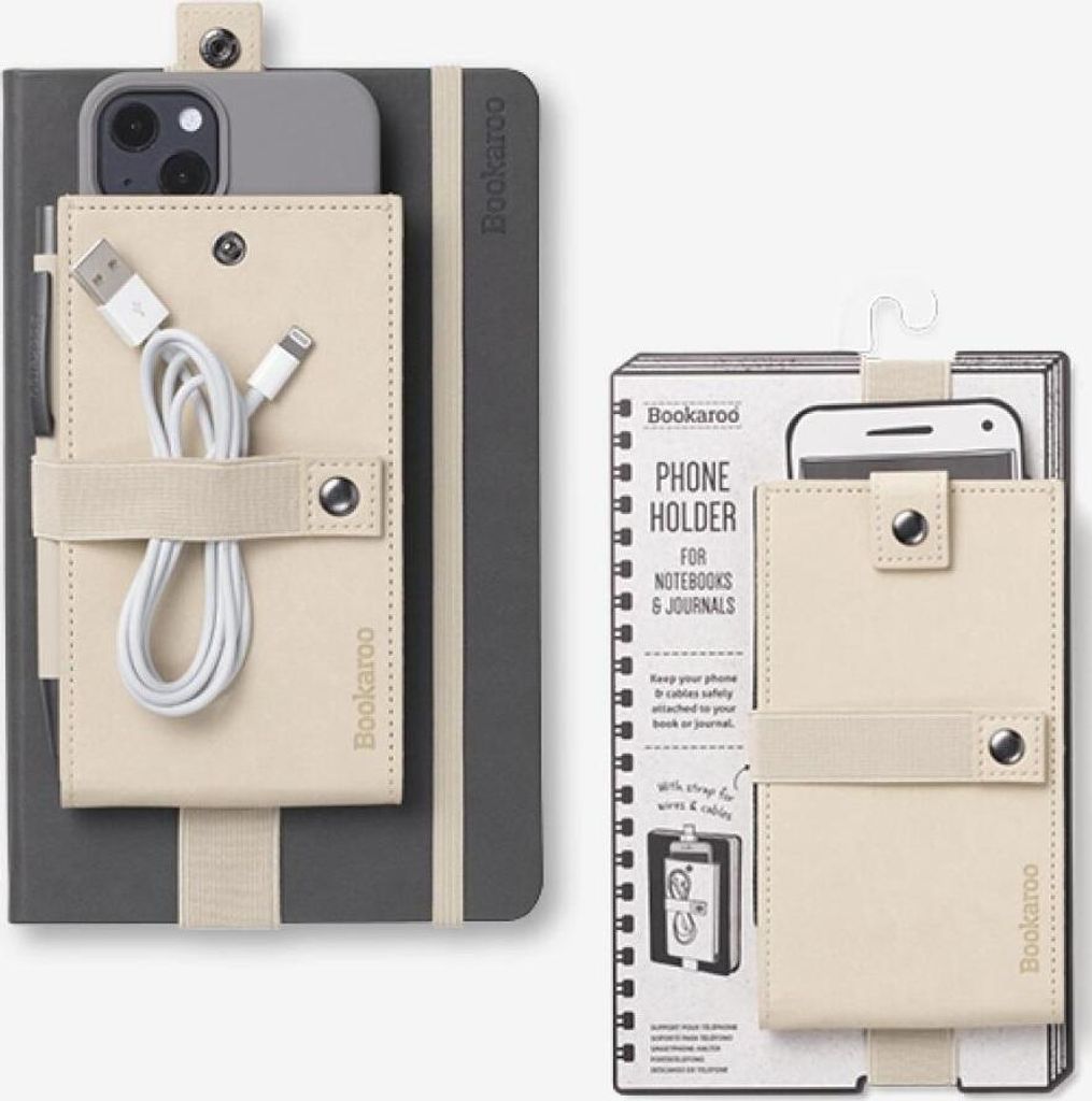 Bookaroo Phone Holder Creme Smartphone-Halter