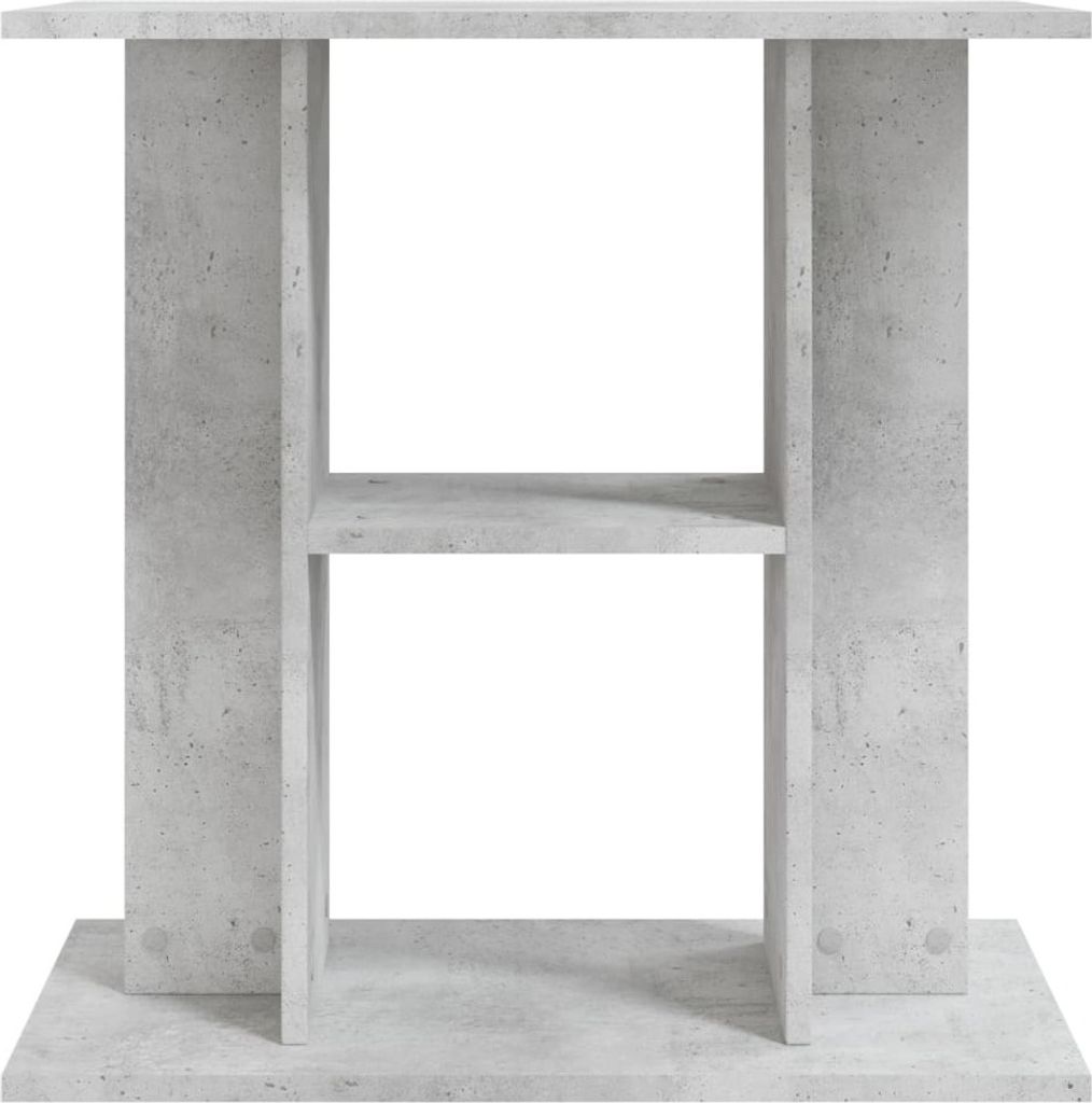 vidaXL Stojak pod akwarium betonowy szary 60x30x60 cm Zdjęcie produktu 8