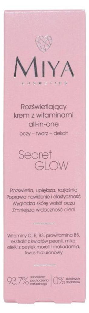 Miya Cosmetics Secret Glow, crema iluminadora con Imagen del producto 