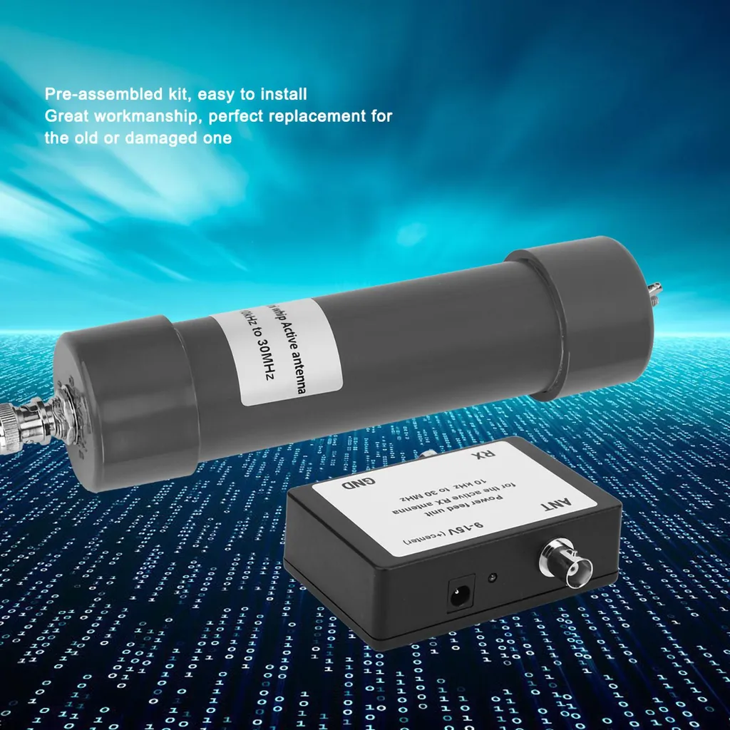 Mini Whip Antenne Active 30MHz Anti-Interférence avec Câble de Réception - 7