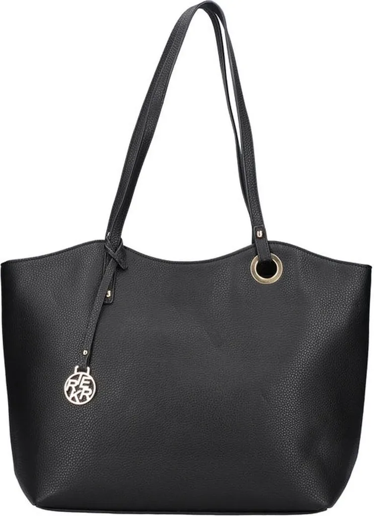 Rieker Sac à main noir pour femme taille 1 élégant et pratique au quotidien