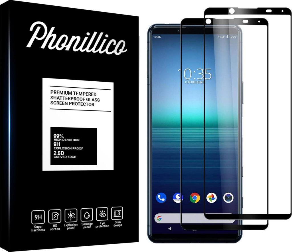 Tvrdené sklo pre Sony Xperia 5 II [2 kusy] Ochranné sklo s Obrázok produktu 