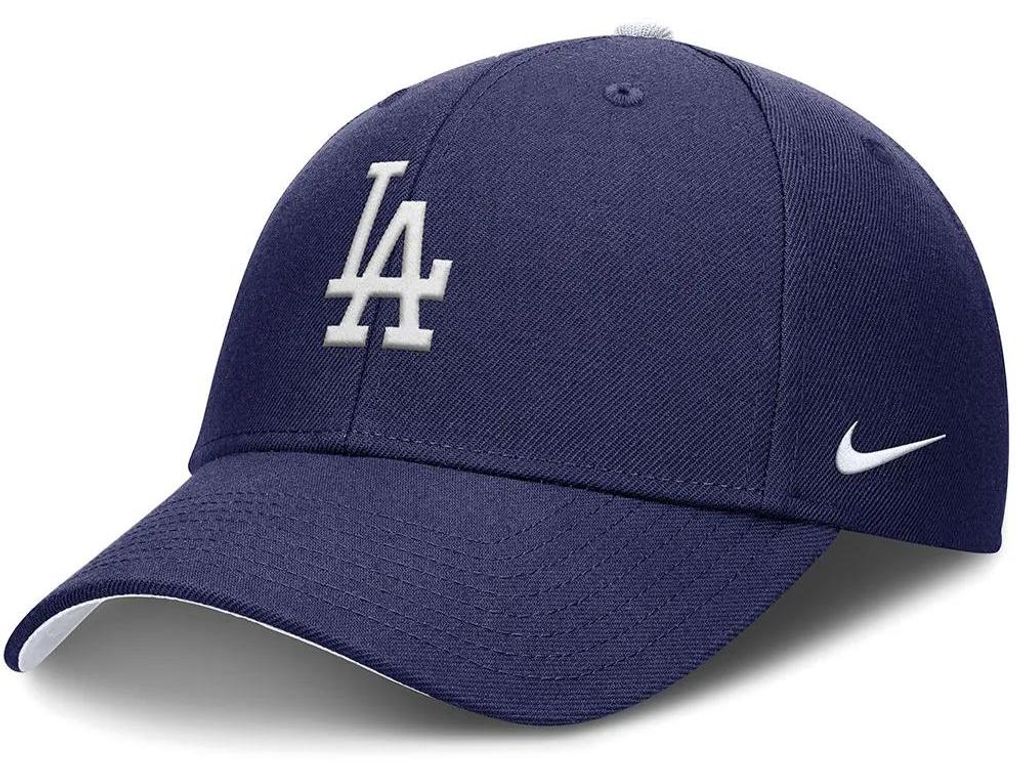 Nike MLB Los Angeles Dodgers Dri-FIT Club, gestructureerde Productafbeelding 