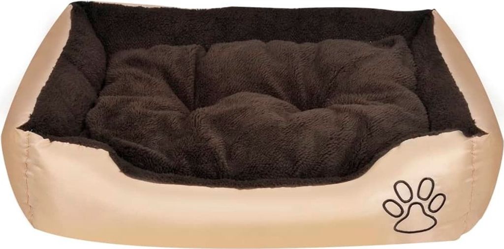 “2026 Modern“ Warmes Hundebett mit Polsterkissen M - Hundebetten Designermöbel 393683 - Hundebetten