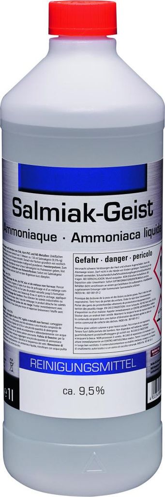 Salmiakgeist 9 % 1 L Produktbild 