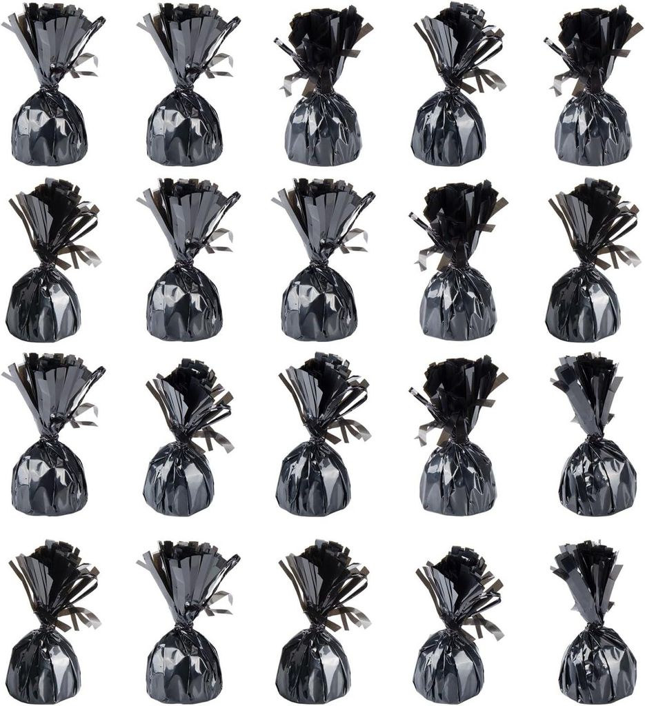 Peso per palloncini - cerchio nero; quantità: 36 Immagine del prodotto 