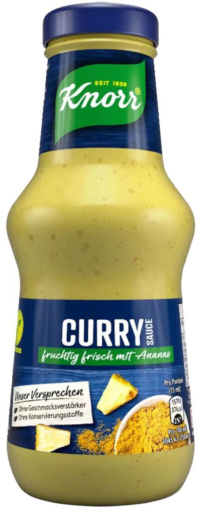 Knorr Sos Curry owocowy świeży idealny do drobiu i ryżu Zdjęcie produktu 