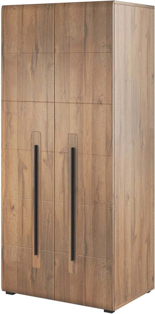 Zweitüriger Kombischrank IVA – Breite 90 cm, Grandson-Eiche