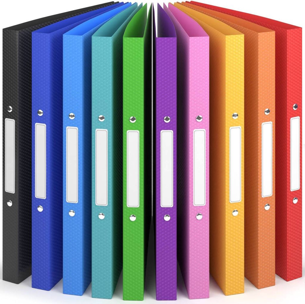 ACROPAQ Classeur à anneaux A4 Couleurs vives Étroit 2 Image du produit 