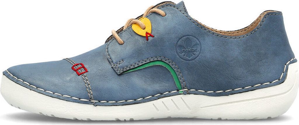 Rieker Damen Schnürschuh Halbschuh 52528, Größe:40 EU, Produktbild 51