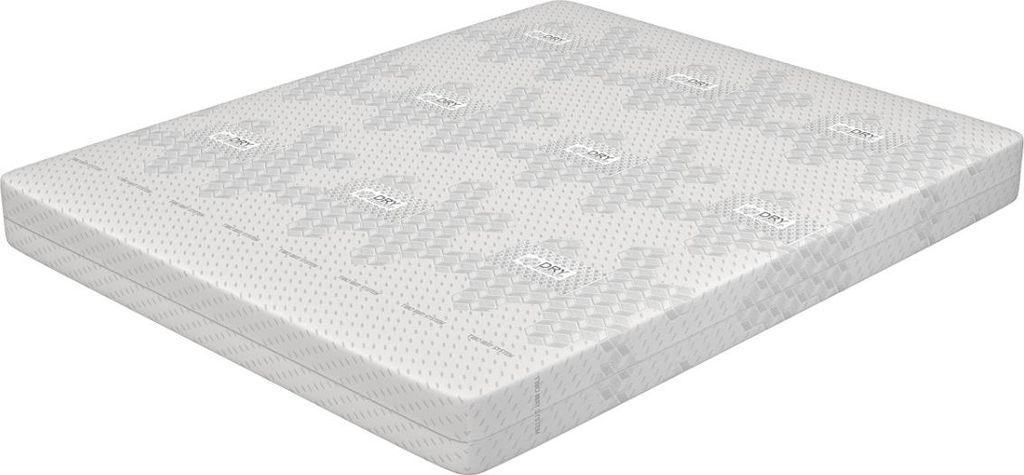 Abziehbare Matratze 160x195, 20 cm hoch - Nicht verformbar, mit 7 differenzierten Zonen | Enduro