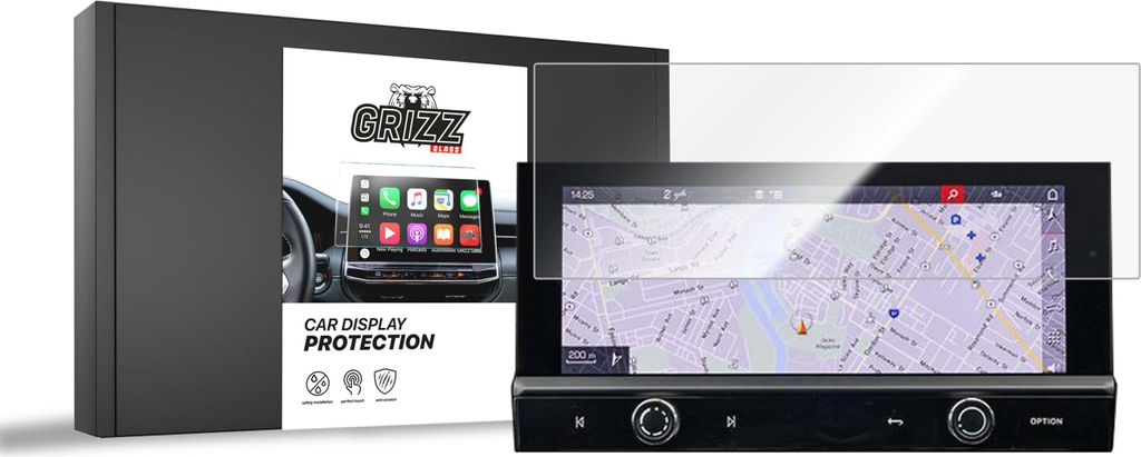 Keramische Autodisplayfolie für Porsche Macan (2018-2024), Grizz Protector