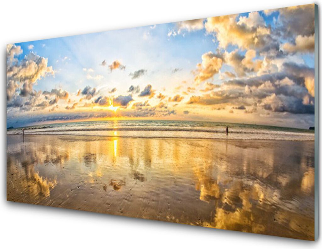 Acrylglasbilder 100x50 Wandbild Druck Meer Landschaft