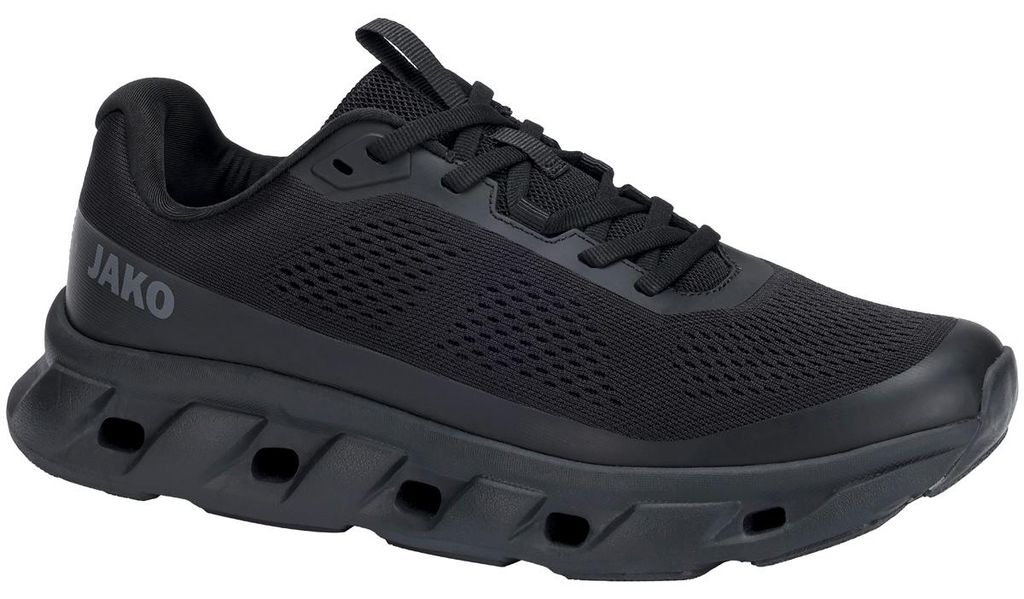 Jako Laufschuh Riverpulse - schwarz/anthrazit, Größe:43