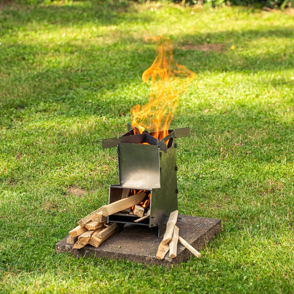 BBQ-Toro Raketenofen RAKETE #5, Rocket Stove Stecksystem Produktbild 3