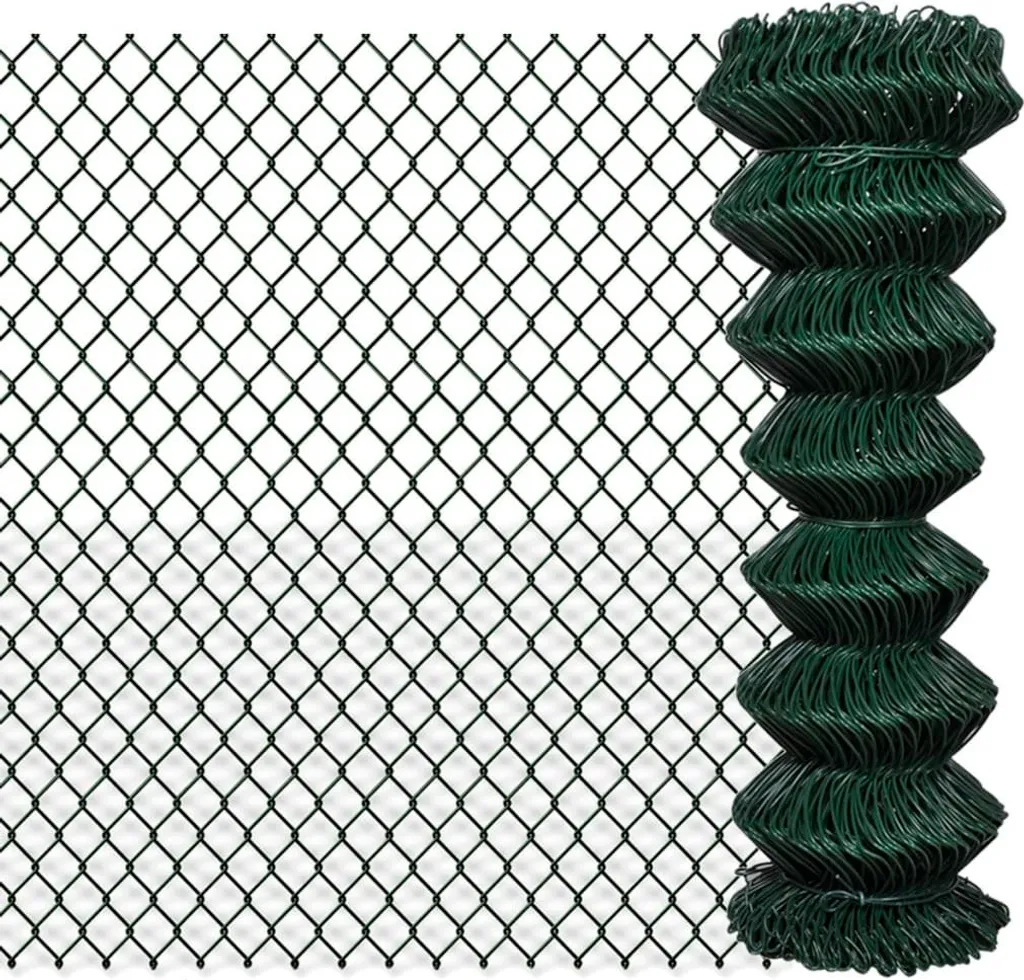 Clôture grillagée rigide 1,25x15 m en acier galvanisé traité anti-UV