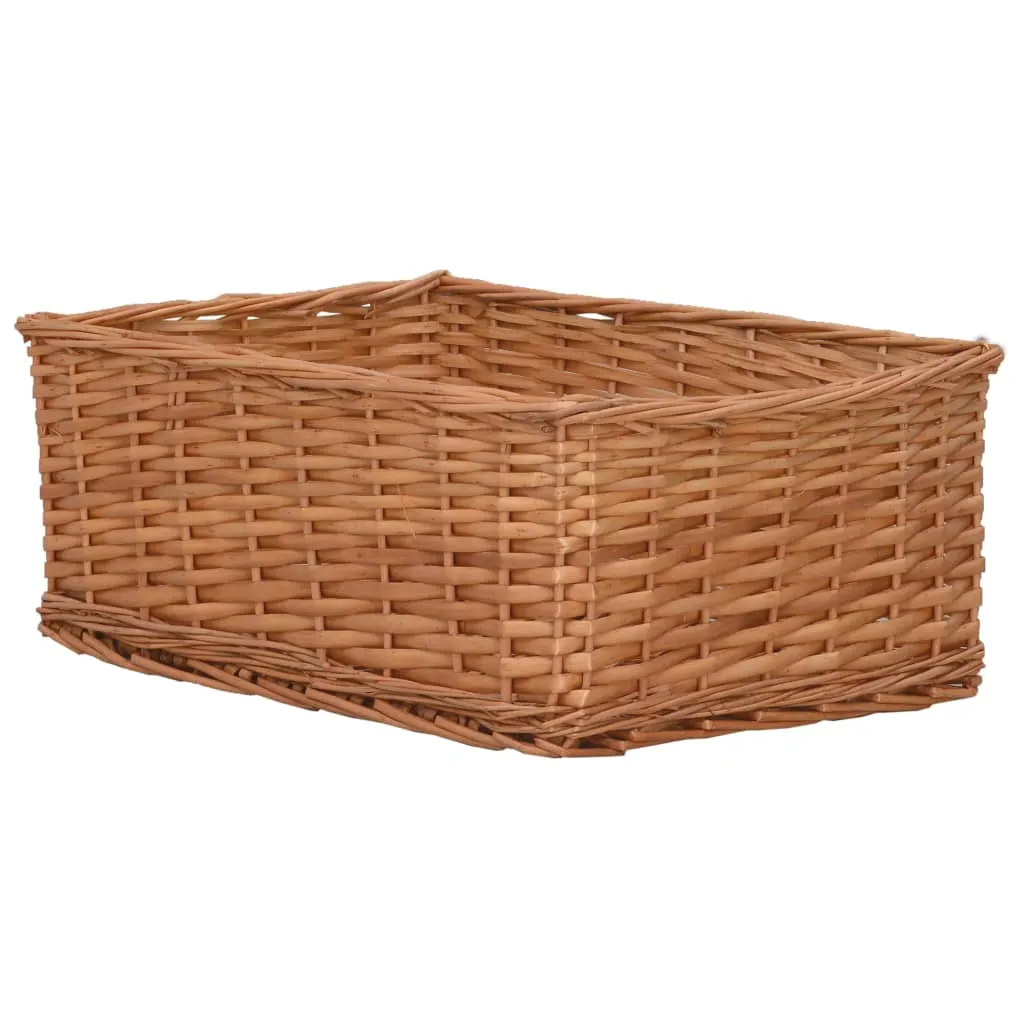vidaXL Cestini in Vimini Marrone: 4 Pezzi per un Tocco Shabby Chic - 11