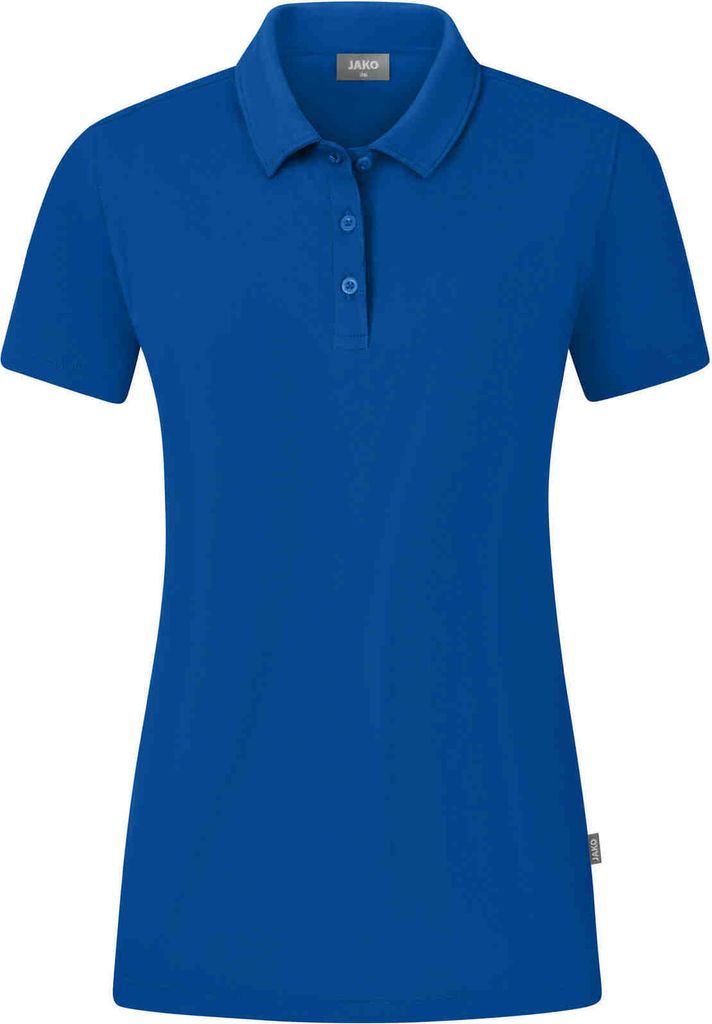 JAKO Damen Polo Organic Stretch, Farbe:royal, Größe:44