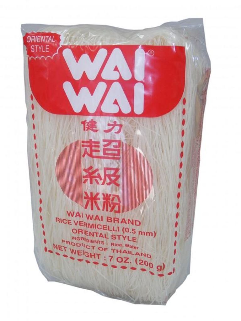 WAI WAI BRAND Reisnudeln 200g | Rice Vermicelli 0,5mm | Orientel Style